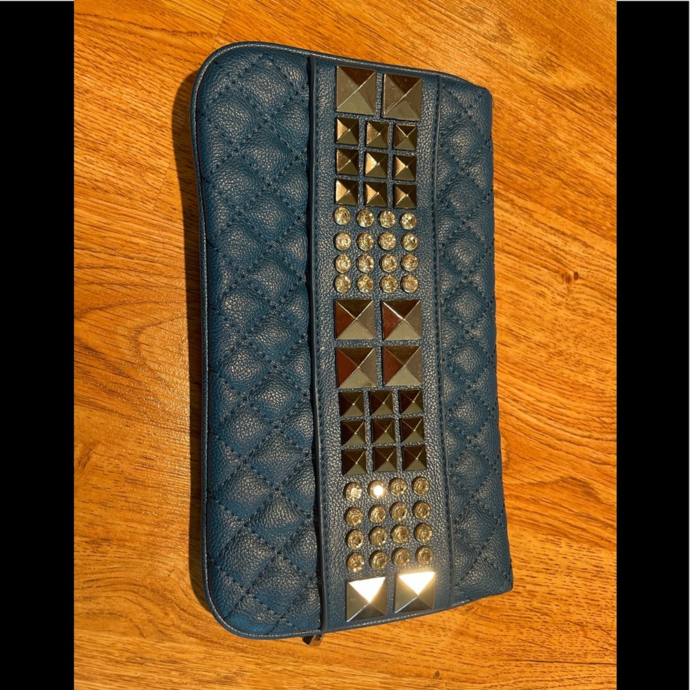 Blue with Sparkle Accent Clutch